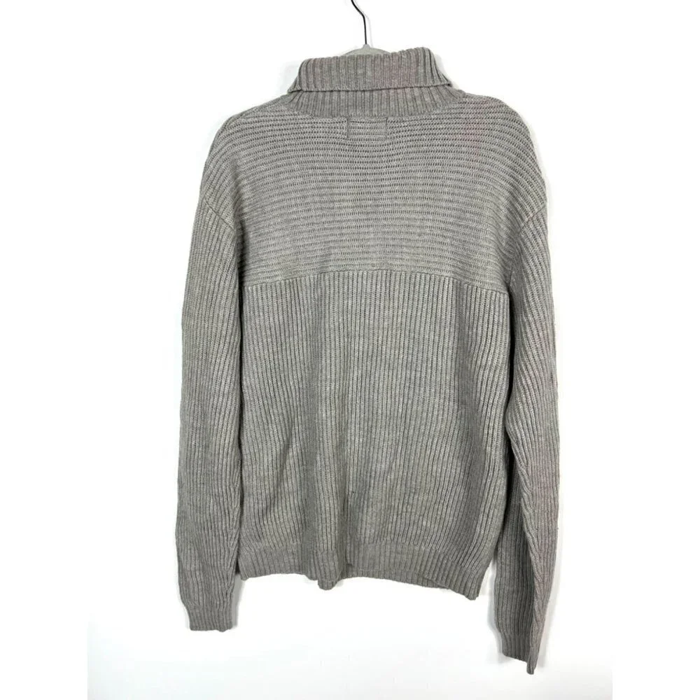 Topman gray cowl neck sweater men’s size‎ XXL